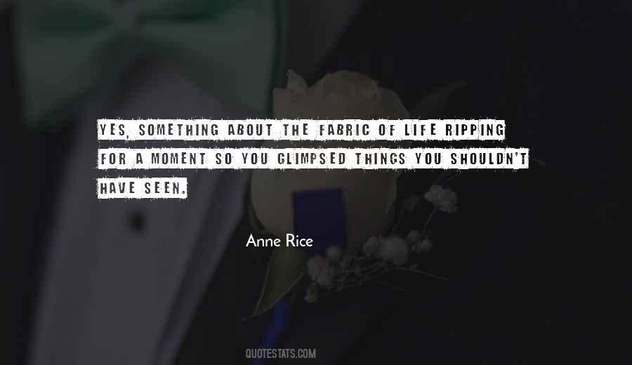 Fabric Of Life Quotes #1361127