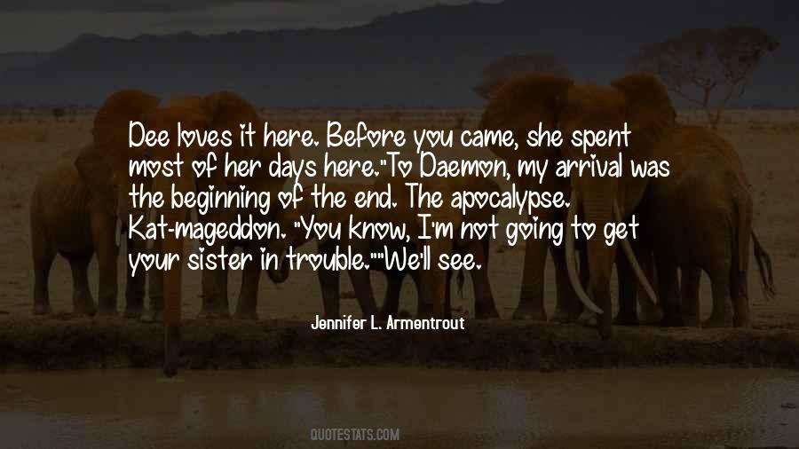 Sister Loves Quotes #1040613