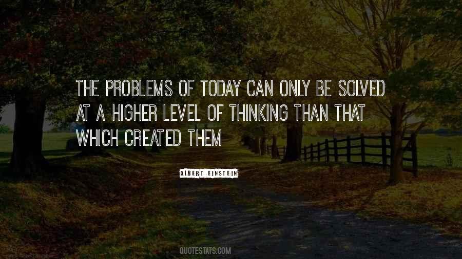 Problems Created Quotes #411824