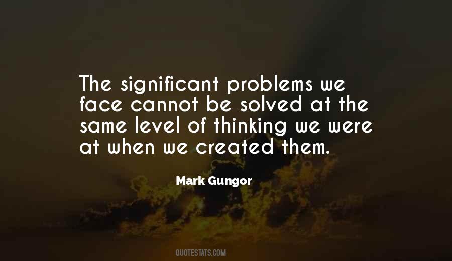 Problems Created Quotes #587188