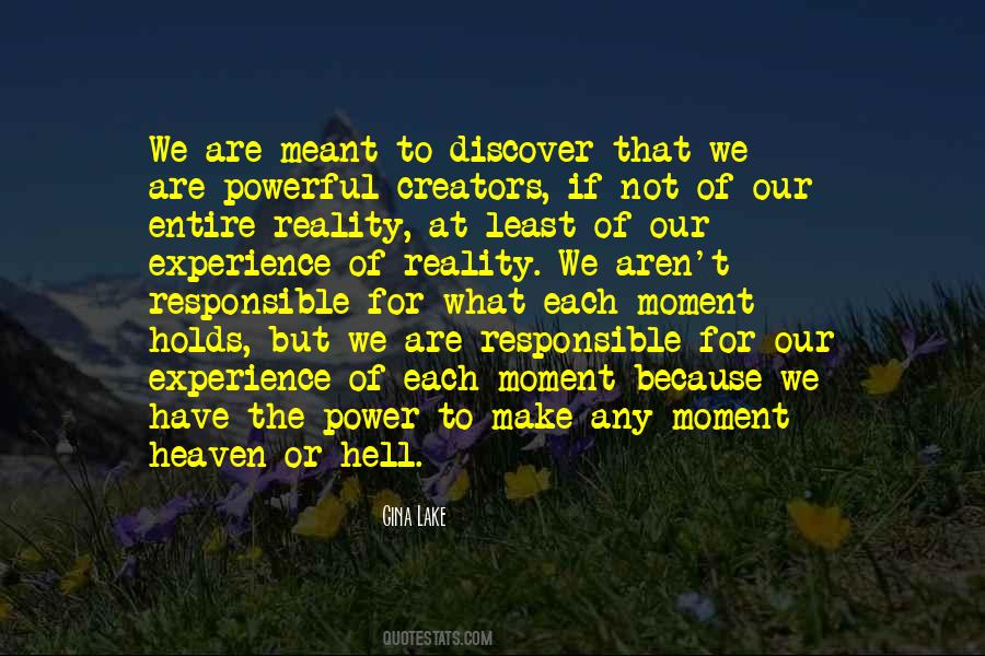 Powerful Moments Quotes #1711317
