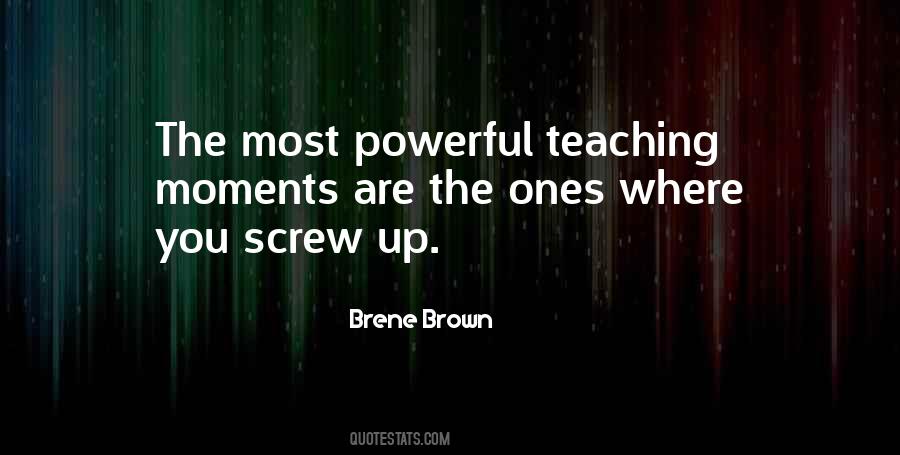 Powerful Moments Quotes #27960