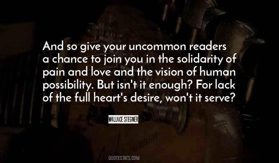 Vision Of The Heart Quotes #1786213