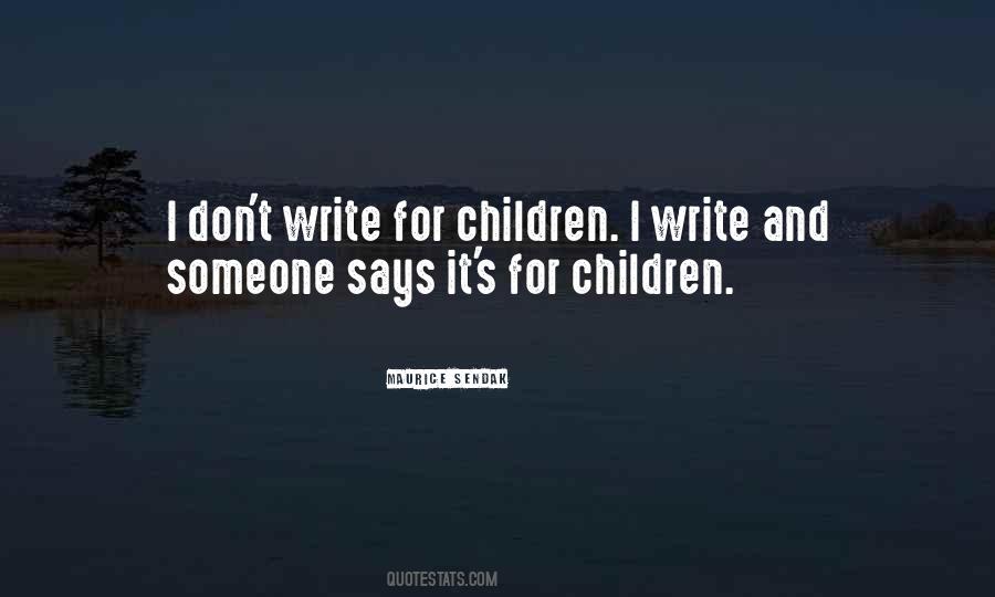 For Children Quotes #1023408