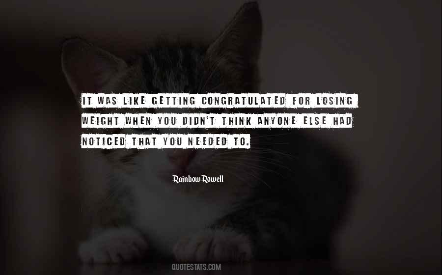 Quotes About Not Getting Noticed #211085