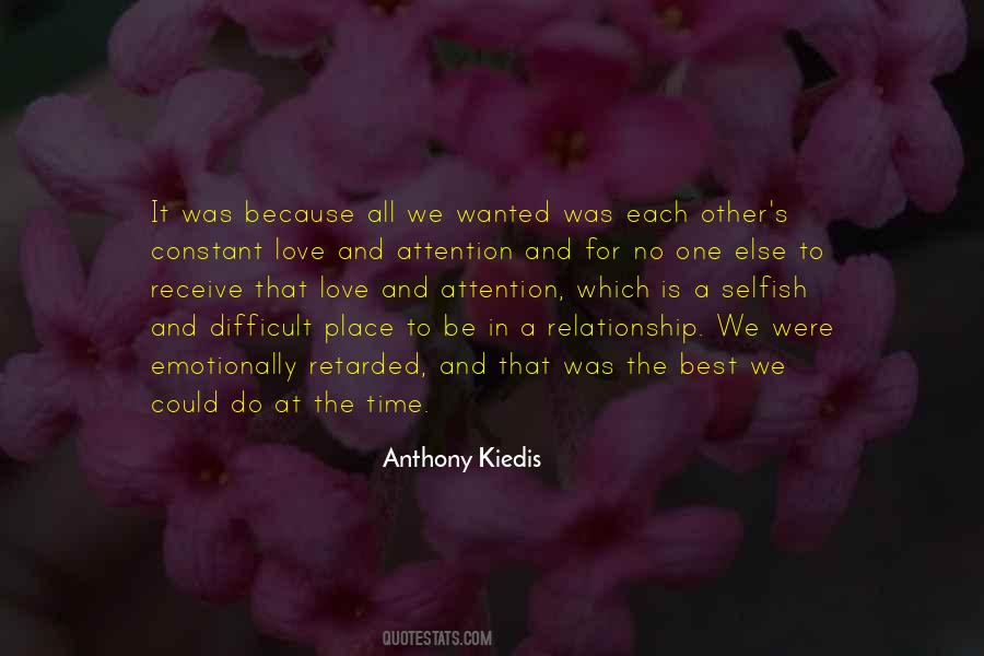 A Difficult Relationship Quotes #265703