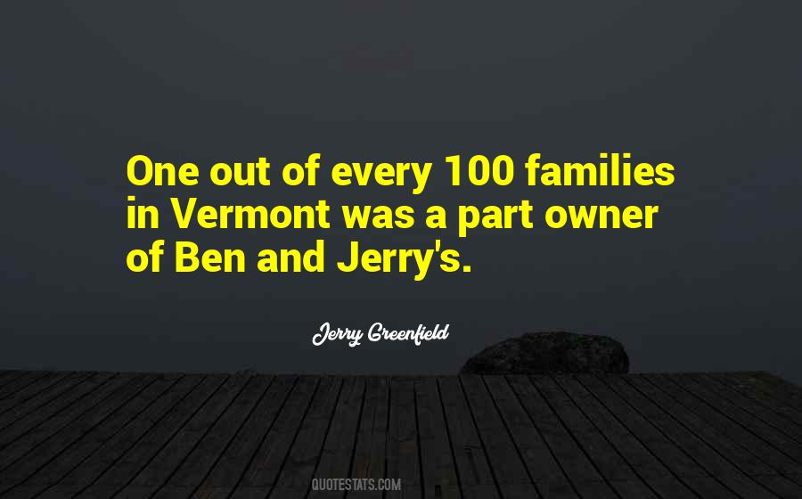 Ben Jerry Quotes #415591