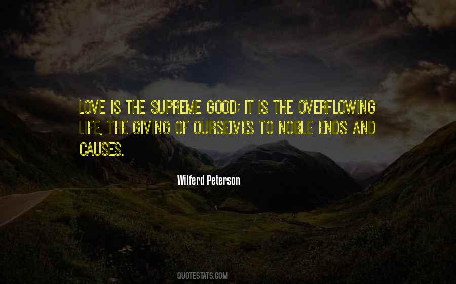 Supreme Love Quotes #119699