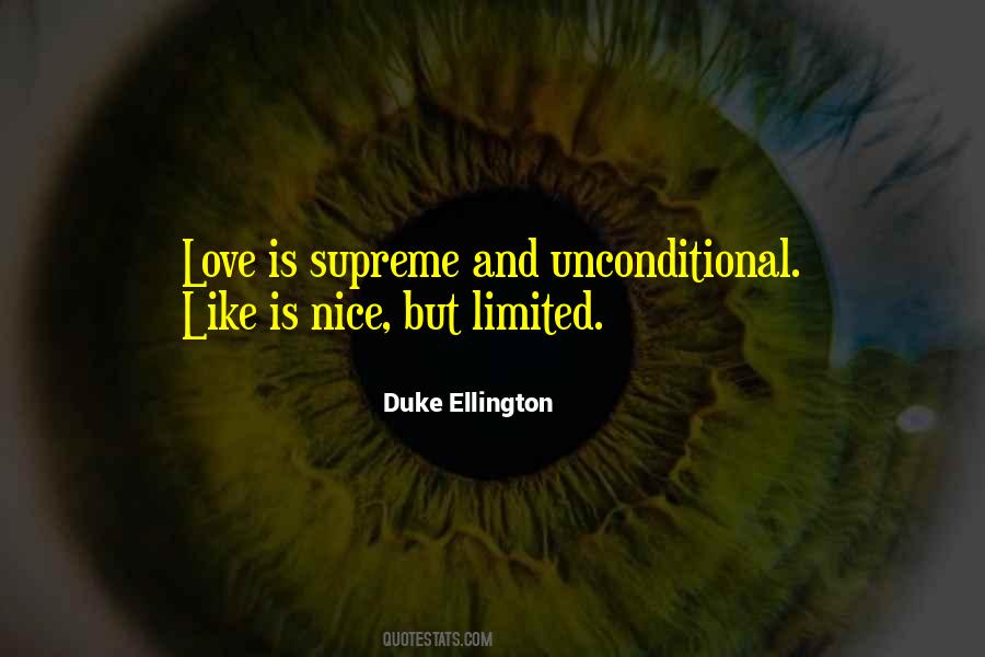 Supreme Love Quotes #1548073
