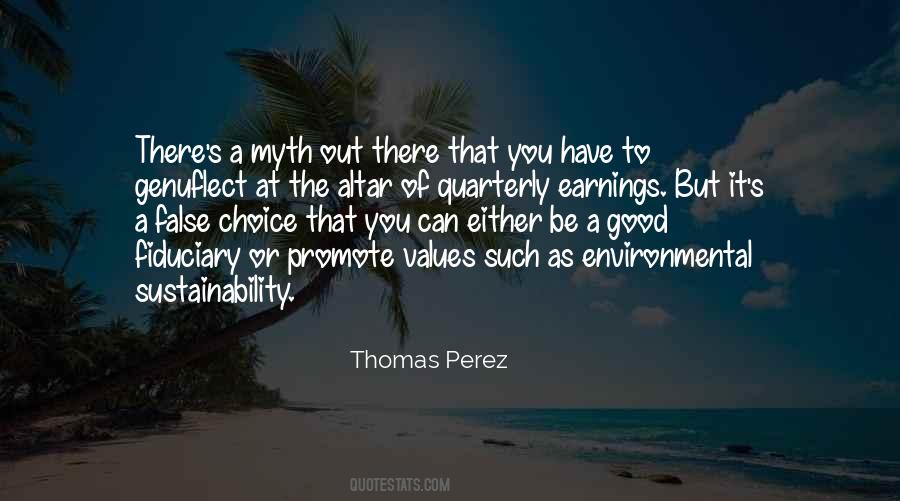 Environmental Values Quotes #1792568