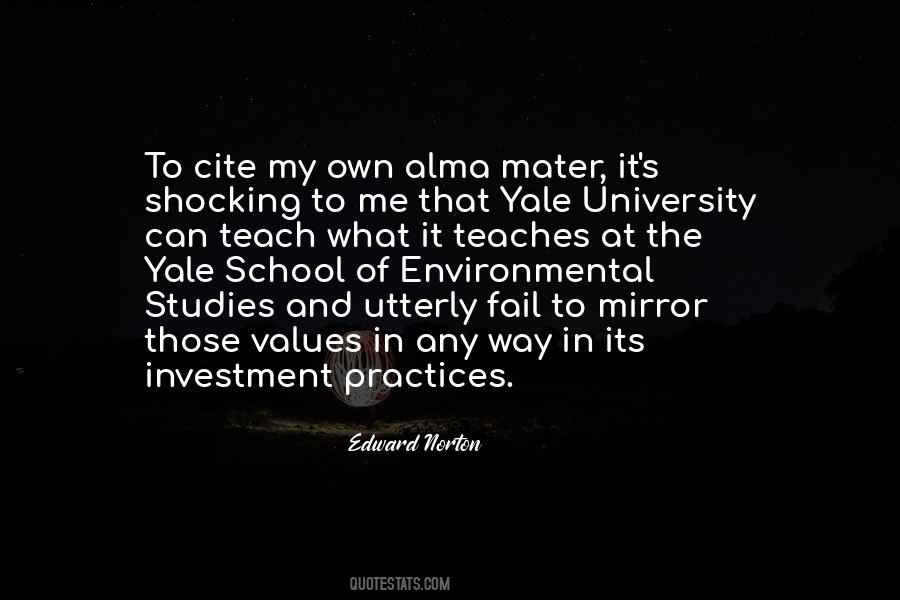 Environmental Values Quotes #410352