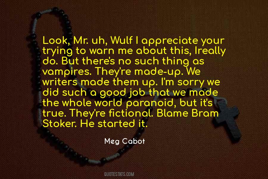 Fictional Writers Quotes #1031243