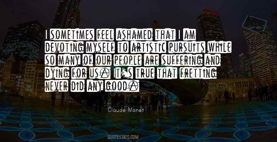 Quotes About Not Fretting #102500
