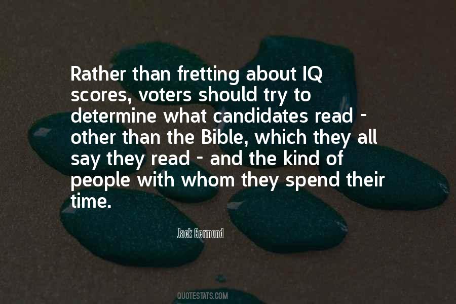 Quotes About Not Fretting #1163236