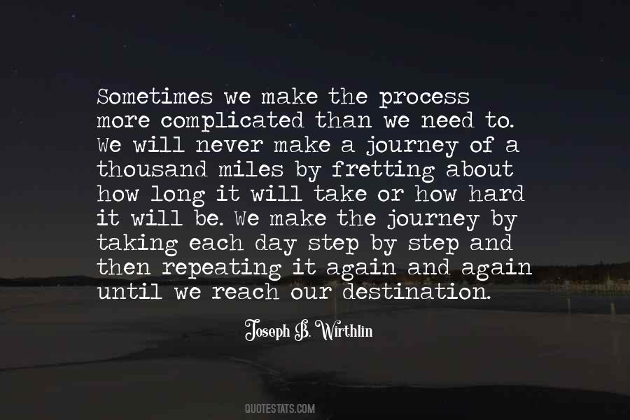 Quotes About Not Fretting #1169790