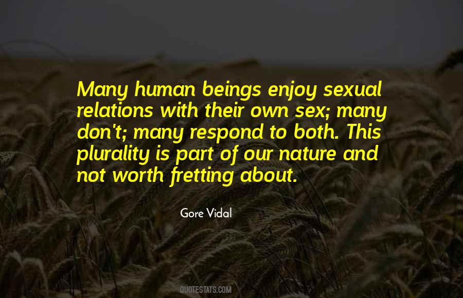 Quotes About Not Fretting #1333977
