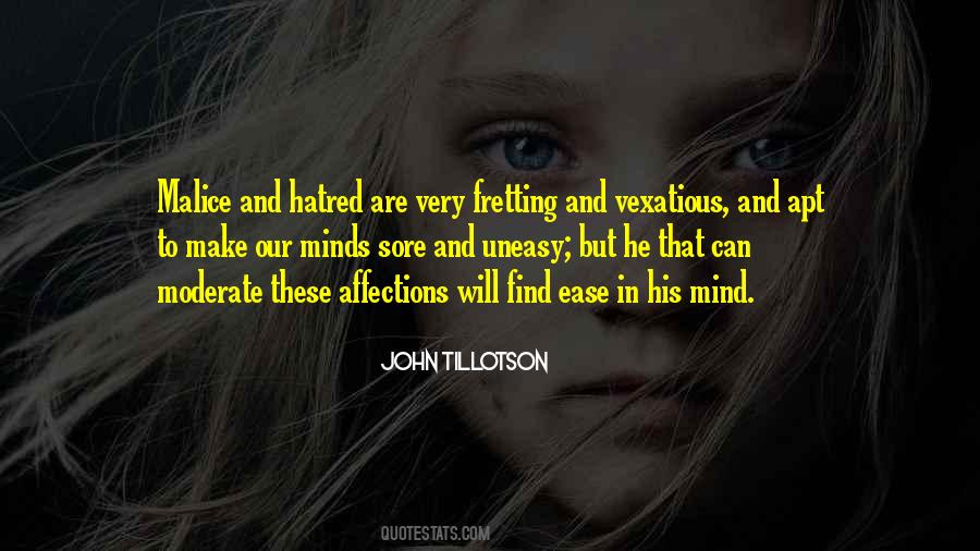Quotes About Not Fretting #1875661
