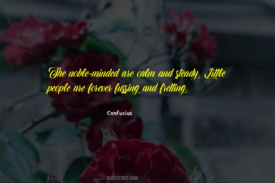 Quotes About Not Fretting #646343