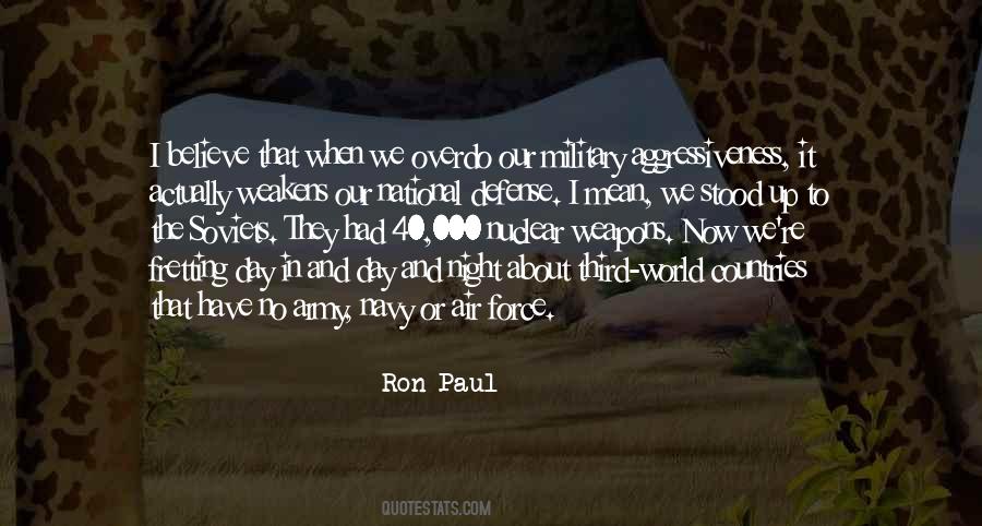 Quotes About Not Fretting #809226
