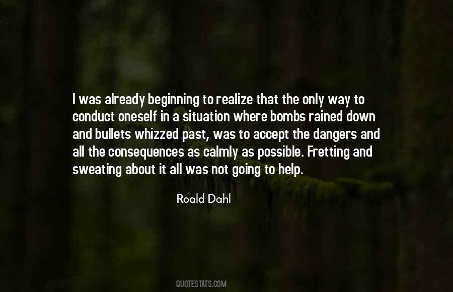 Quotes About Not Fretting #882776