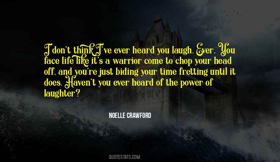 Quotes About Not Fretting #918831