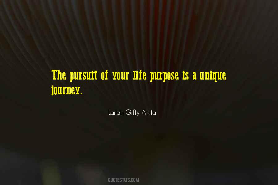 Purposeful Journey Quotes #1314304