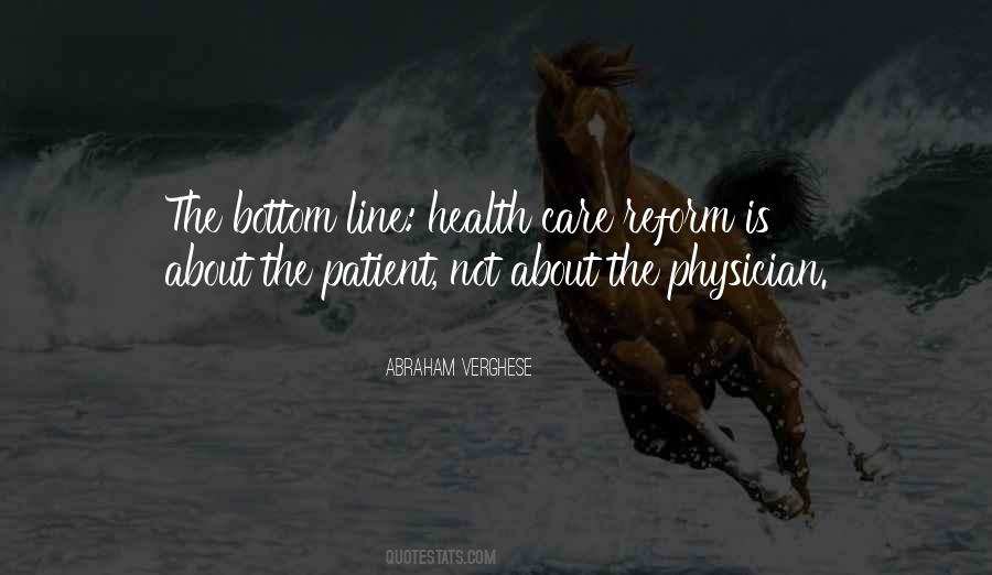 Bottom Line Health Quotes #568365