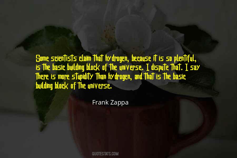 Basic Building Block Quotes #394273
