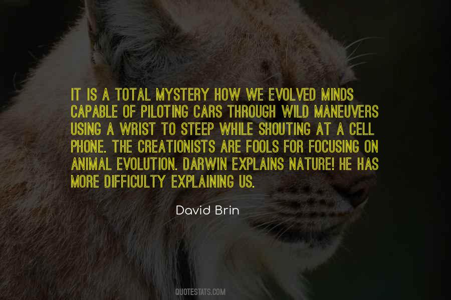 Animal Evolution Quotes #400876