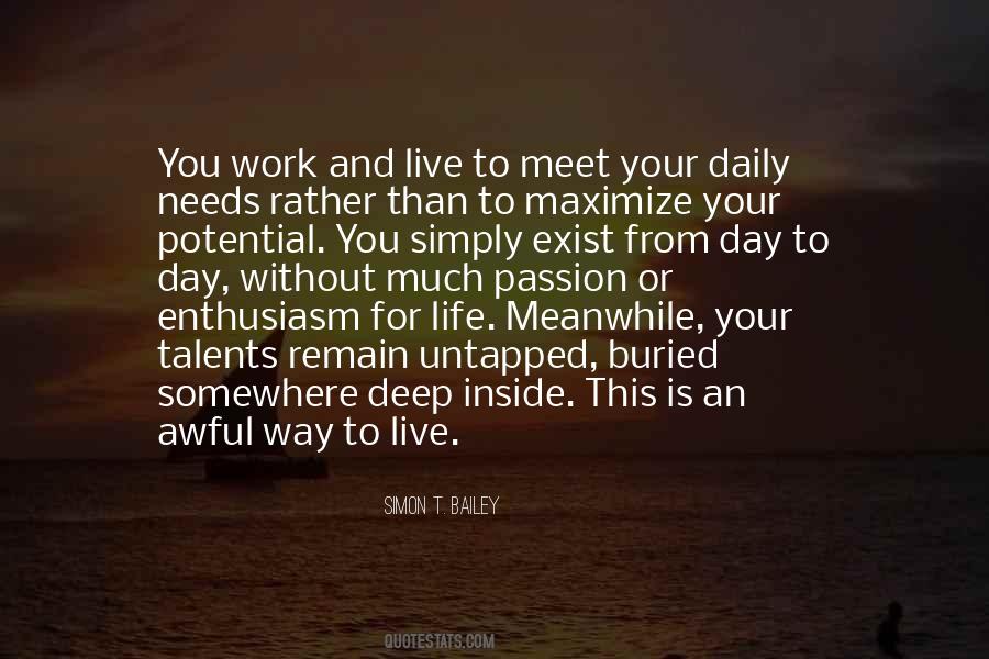 Meet Your Potential Quotes #1725714