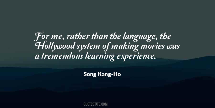 Learning Experience Quotes #578892