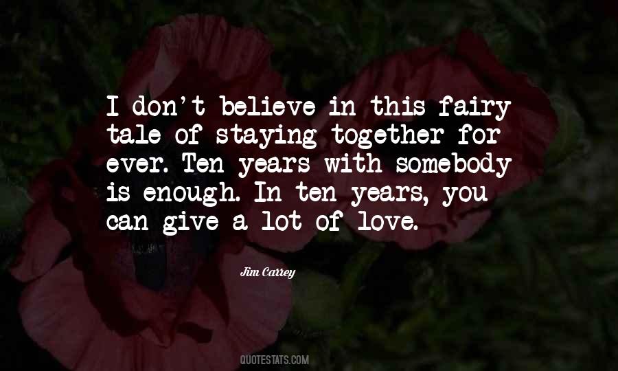 Love Fairy Tale Quotes #858708