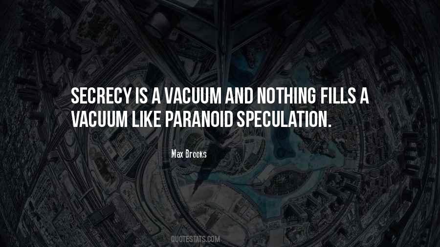 A Vacuum Quotes #997736