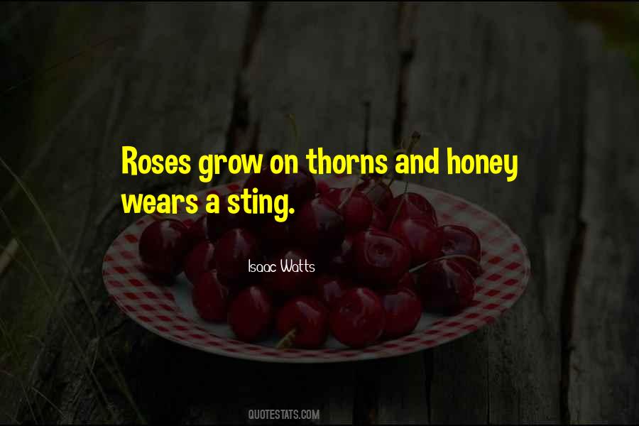 Quotes About Thorns And Roses #12774