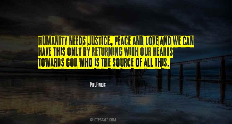 Peace Is Love Quotes #113791