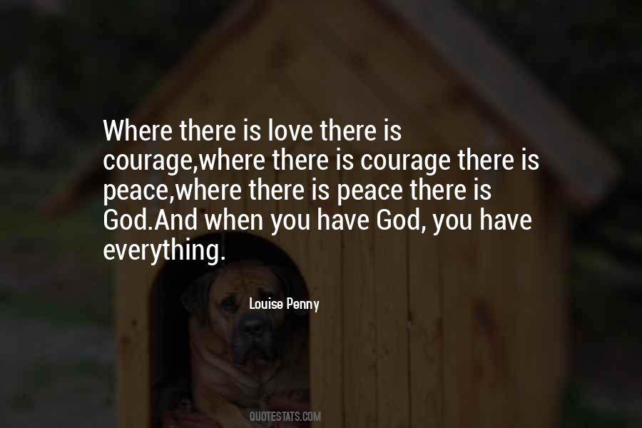 Peace Is Love Quotes #174482
