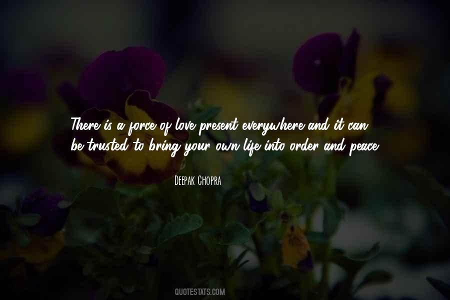 Peace Is Love Quotes #59608
