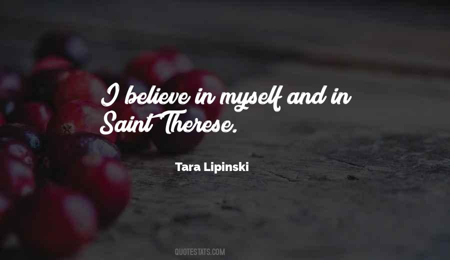 Saint Therese Quotes #146064