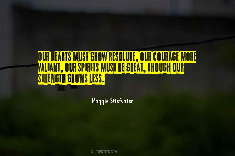 Strength Grows Quotes #92314