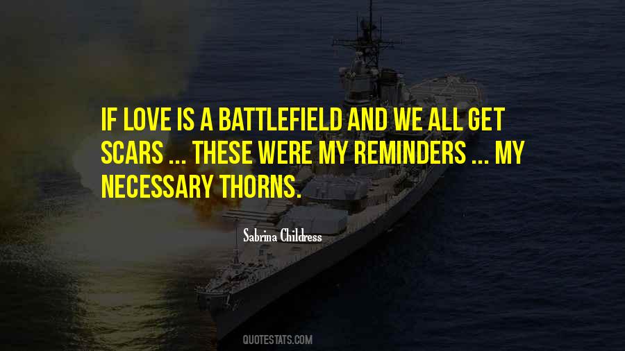 Quotes About Thorns And Love #1155691