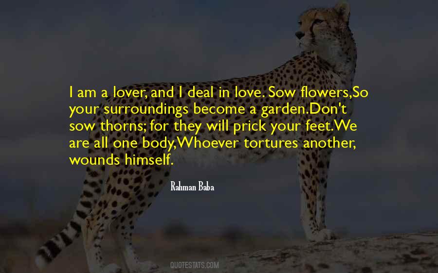 Quotes About Thorns And Love #1795663