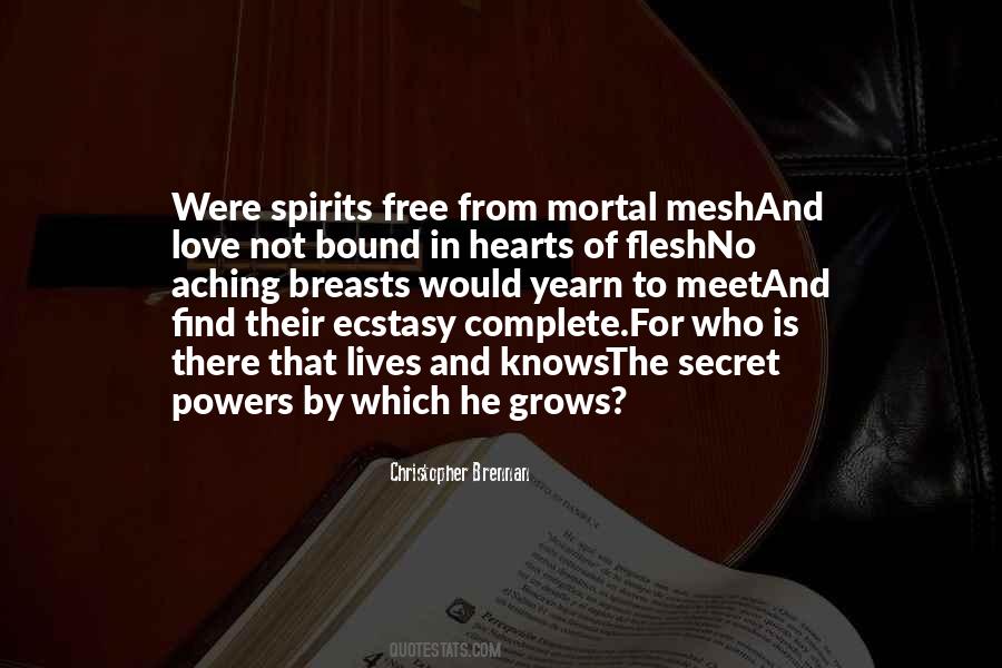 Ecstasy Of Love Quotes #636691