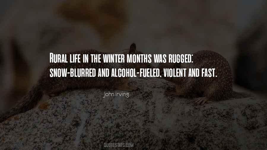 Winter Months Quotes #1146851