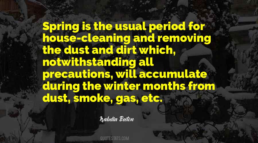 Winter Months Quotes #137316