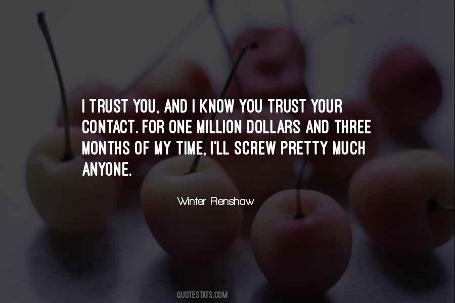 Winter Months Quotes #244865