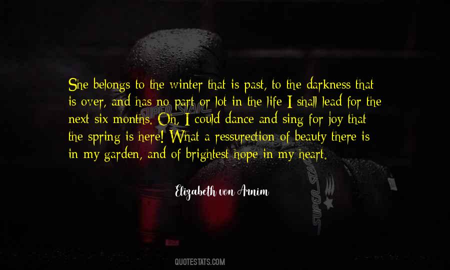 Winter Months Quotes #697794