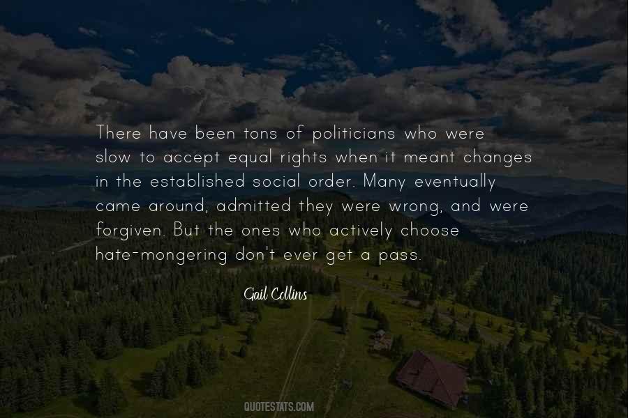 How We Accept All The Changes Quotes #37656
