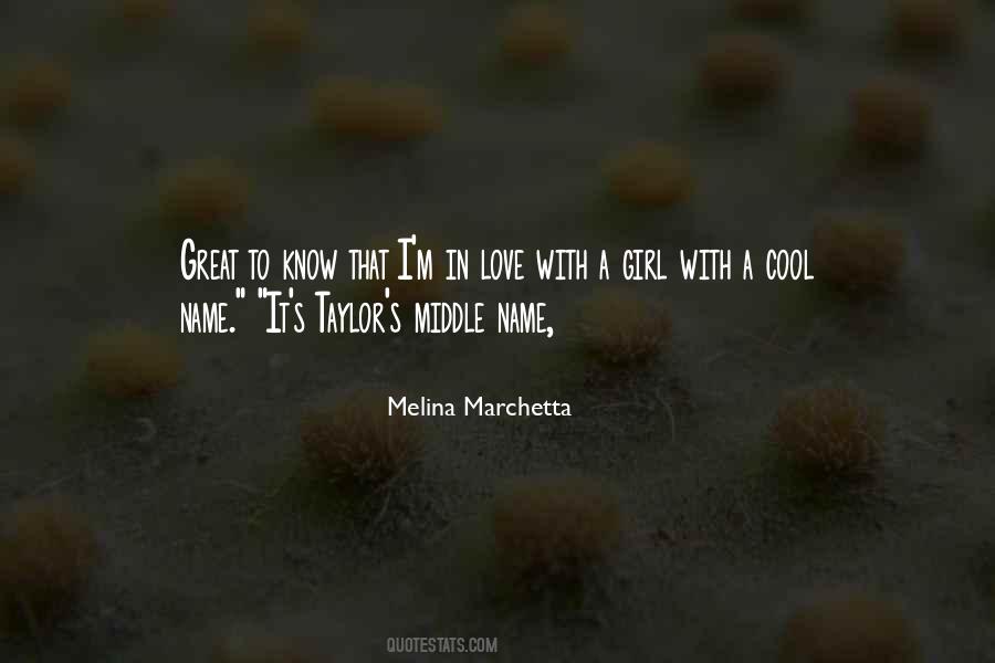 Middle Name Quotes #1584706