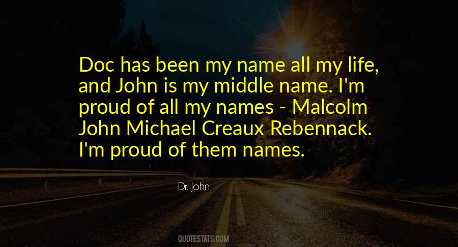 Middle Name Quotes #1727477