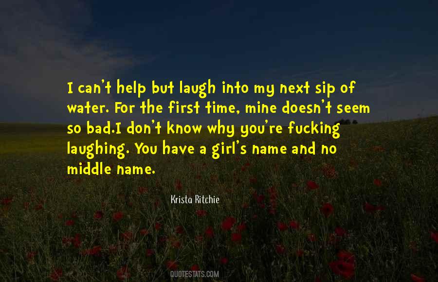 Middle Name Quotes #905193